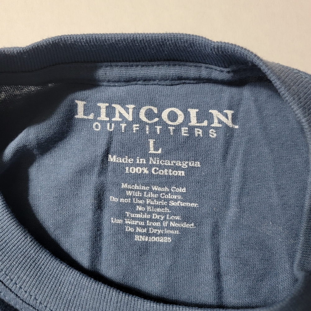 Lincoln Outfitters Mens Tshirt Size Large 'Department Of Having‎ A Good Time' - Picture 2 of 7